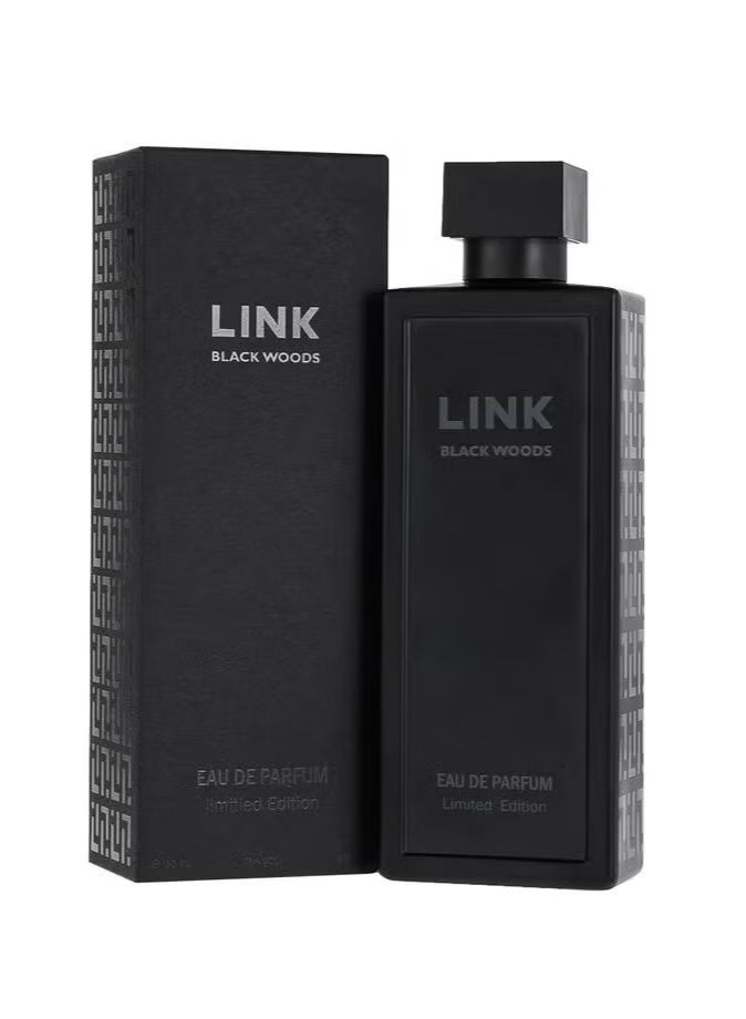 DERAAH Link Black Wood Men's Perfume by Deraah  150 ml - Image 2
